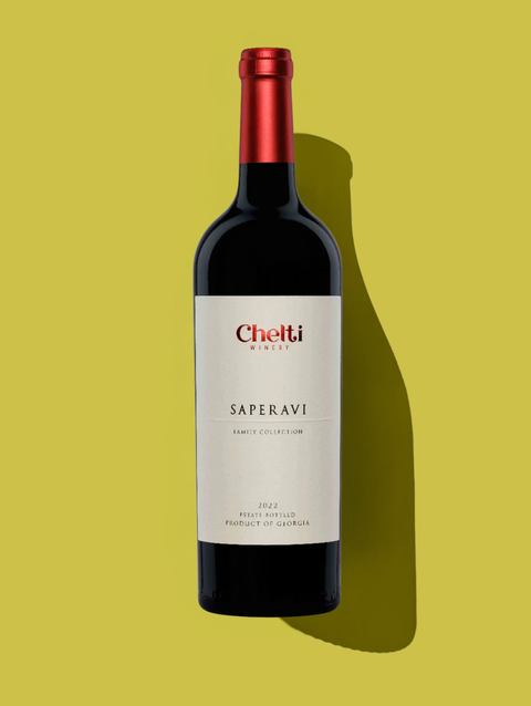 Saperavi is one of Georgia's flapship red wine varieties, often demonstrating full body, black fruits and cacao.  